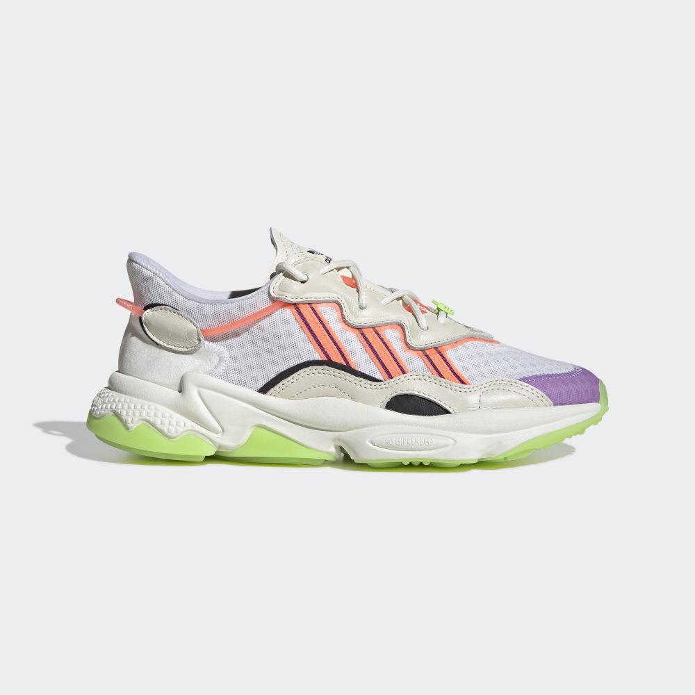 Originals Adidas OZWEEGO Barbati Romania - Albi/Verzi/Violet FX3814